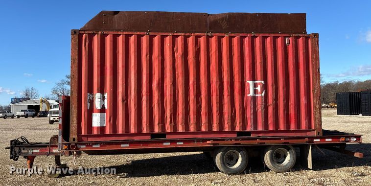 image for item DW7345 1999 Trail King TK20-2400 flatbed trailer