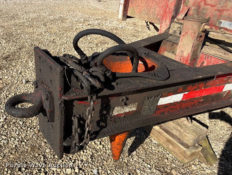 image for item DW7345 1999 Trail King TK20-2400 flatbed trailer