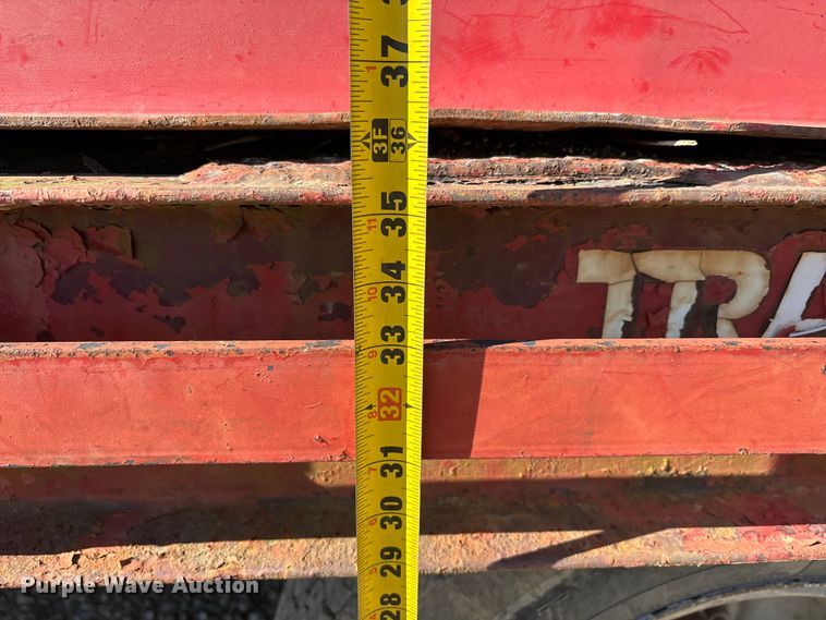 image for item DW7345 1999 Trail King TK20-2400 flatbed trailer