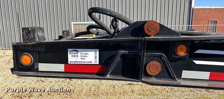 image for item DW7347 1991 Trail King lowboy equipment trailer