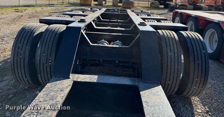 image for item DW7347 1991 Trail King lowboy equipment trailer