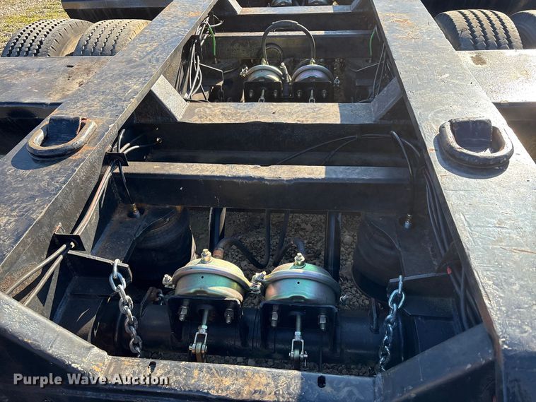 image for item DW7347 1991 Trail King lowboy equipment trailer