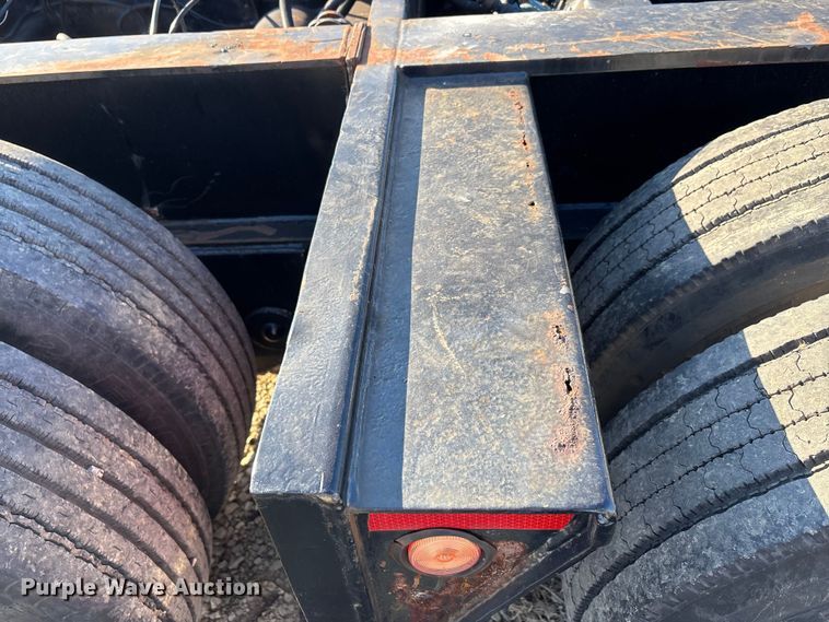 image for item DW7347 1991 Trail King lowboy equipment trailer