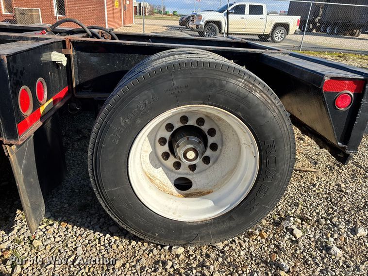 image for item DW7347 1991 Trail King lowboy equipment trailer