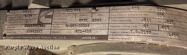 image for item DW7349 Northwest 95-WT crane