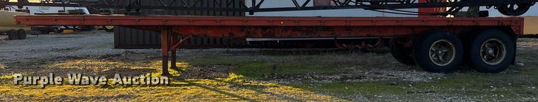image for item DW7350 1970 Transcraft TH 40 flatbed trailer