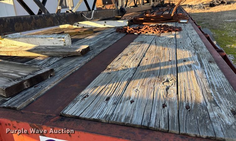 image for item DW7350 1970 Transcraft TH 40 flatbed trailer