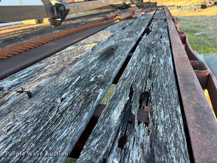 image for item DW7350 1970 Transcraft TH 40 flatbed trailer