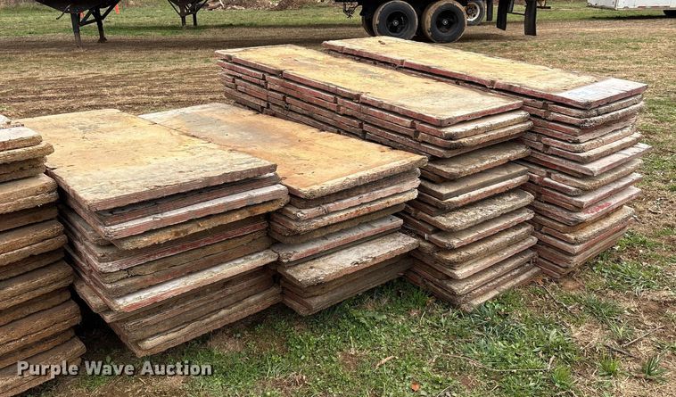 image for item DW7358 Approximately 77 6' H concrete forms