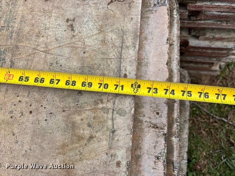 image for item DW7358 Approximately 77 6' H concrete forms