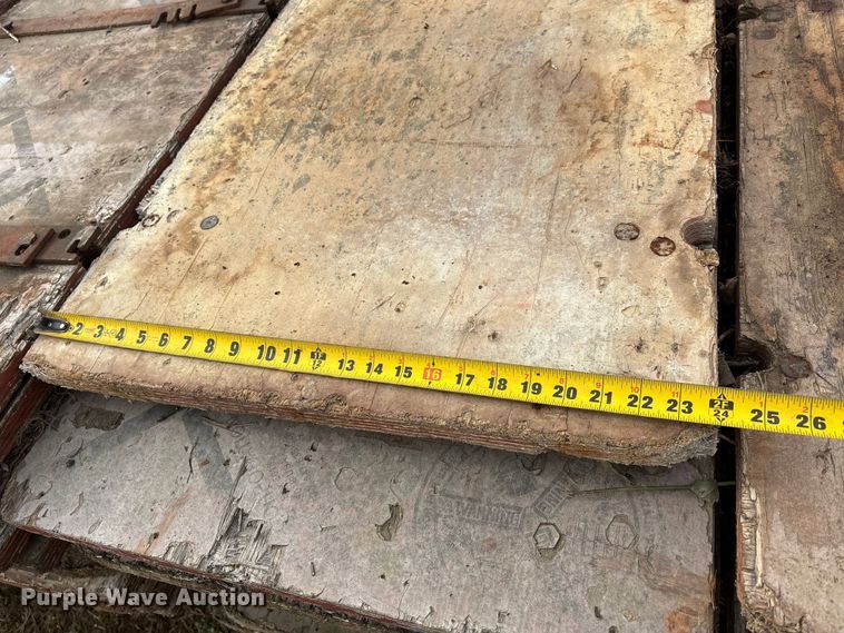 image for item DW7359 Approximately 105 9' H concrete forms