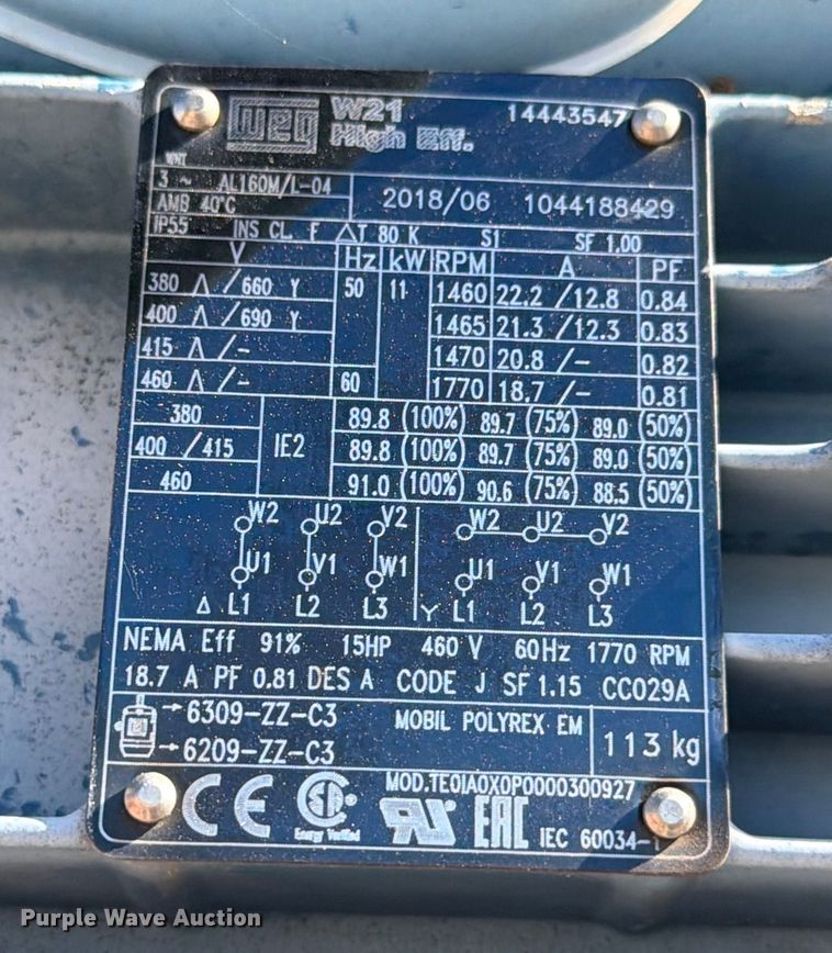 image for item DX5910 Better BE3660C conveyor