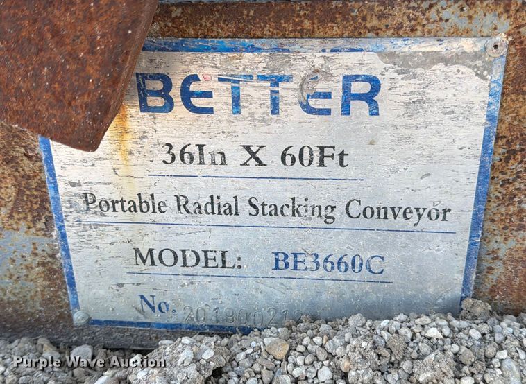 image for item DX5910 Better BE3660C conveyor