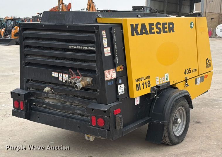 image for item DX5914 2022 Kaeser M118 air compressor