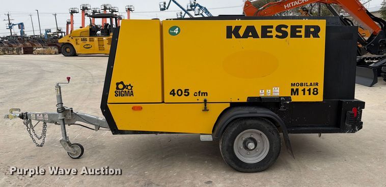 image for item DX5914 2022 Kaeser M118 air compressor