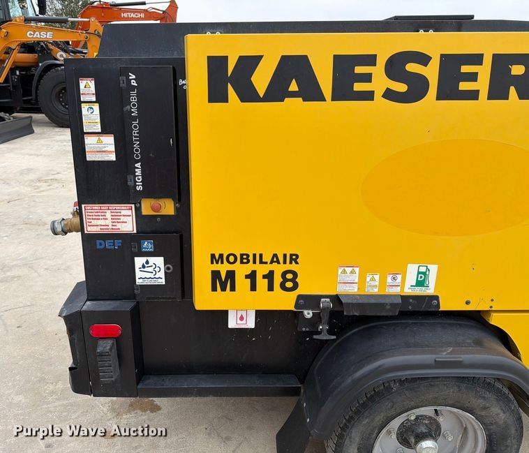 image for item DX5914 2022 Kaeser M118 air compressor