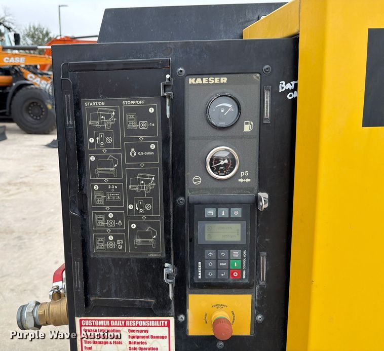image for item DX5914 2022 Kaeser M118 air compressor