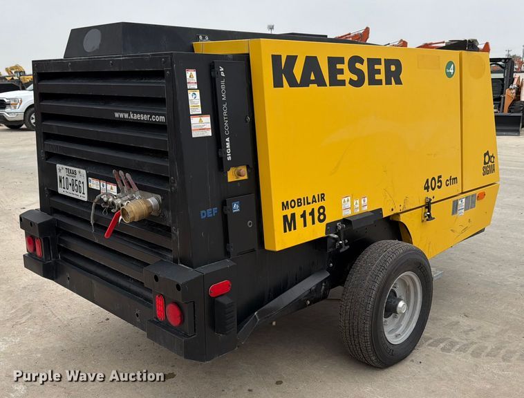 image for item DX5915 2022 Kaeser M118 air compressor