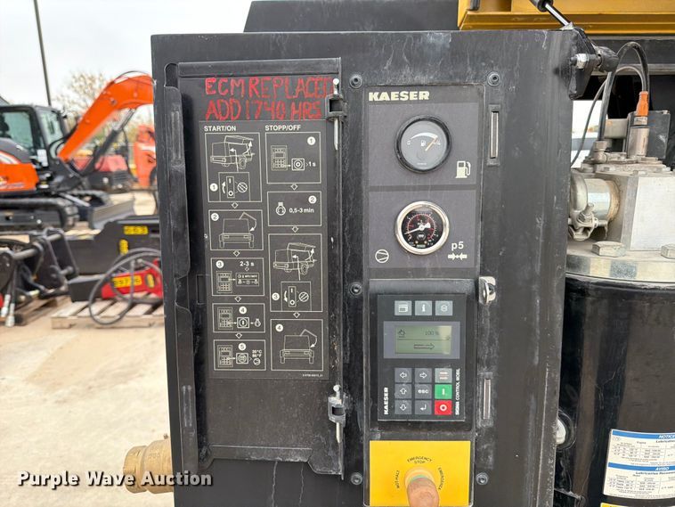 image for item DX5915 2022 Kaeser M118 air compressor