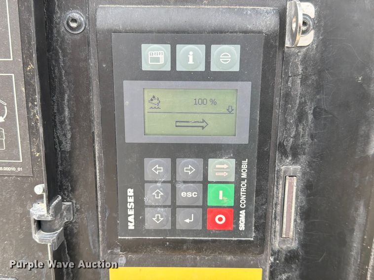 image for item DX5915 2022 Kaeser M118 air compressor