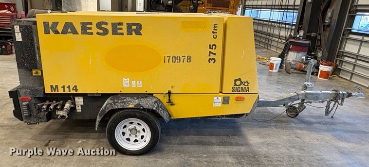 image for item DX5916 2015 Kaeser M114 air compressor