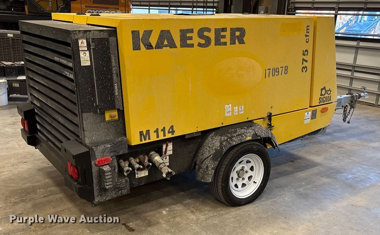 image for item DX5916 2015 Kaeser M114 air compressor