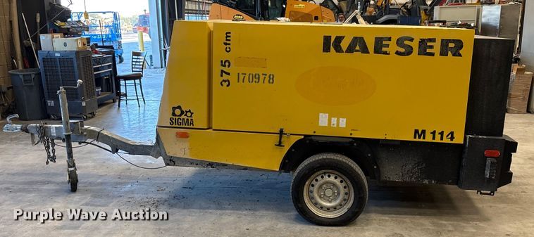 image for item DX5916 2015 Kaeser M114 air compressor