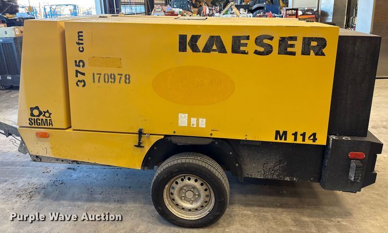 image for item DX5916 2015 Kaeser M114 air compressor