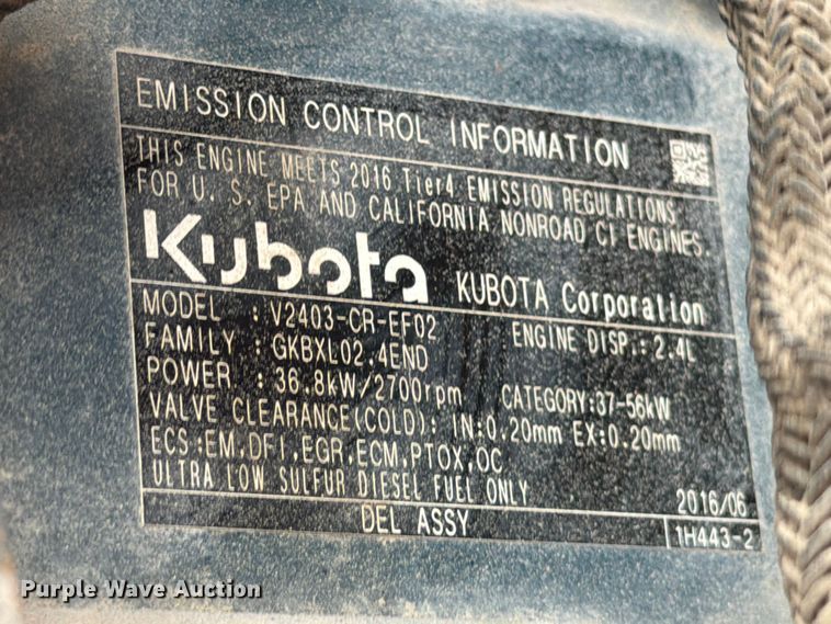 image for item DX5917 2016 Atlas Copco CPS 185 air compressor