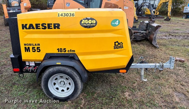 image for item DX5919 2022 Kaeser M55 PE air compressor