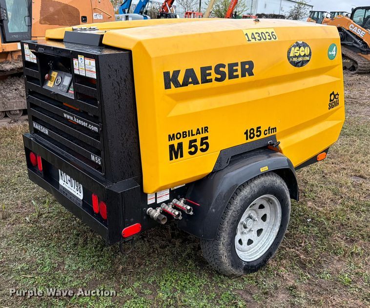 image for item DX5919 2022 Kaeser M55 PE air compressor