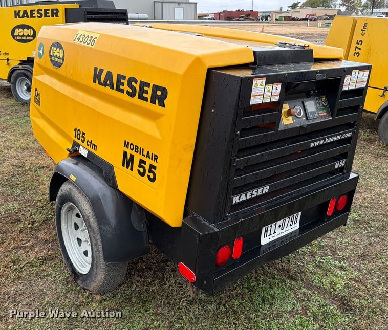 image for item DX5919 2022 Kaeser M55 PE air compressor
