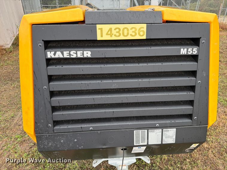 image for item DX5919 2022 Kaeser M55 PE air compressor