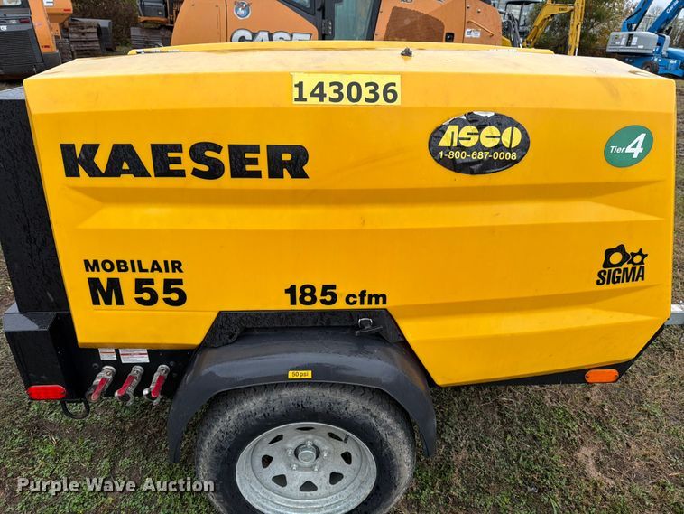 image for item DX5919 2022 Kaeser M55 PE air compressor