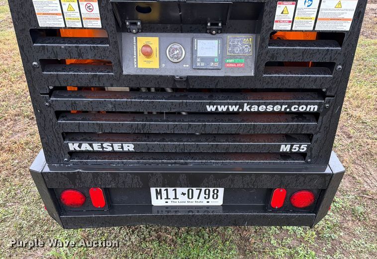 image for item DX5919 2022 Kaeser M55 PE air compressor