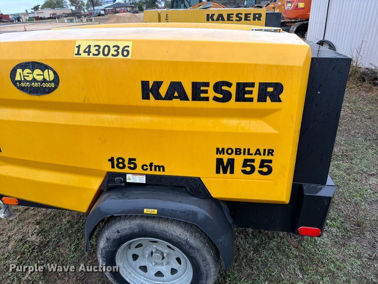image for item DX5919 2022 Kaeser M55 PE air compressor