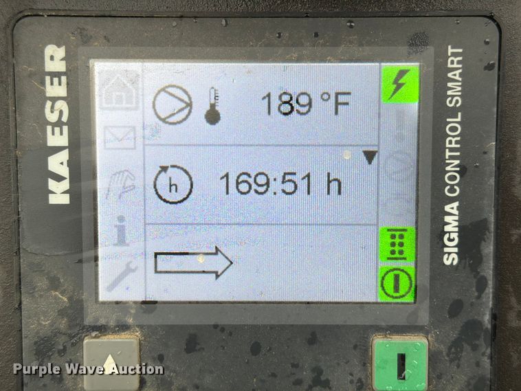 image for item DX5919 2022 Kaeser M55 PE air compressor