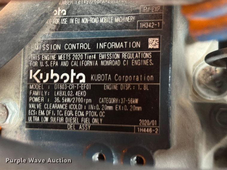 image for item DX5919 2022 Kaeser M55 PE air compressor