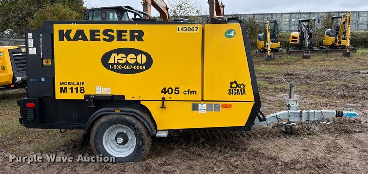 image for item DX5920 2022 Kaeser M118 air compressor