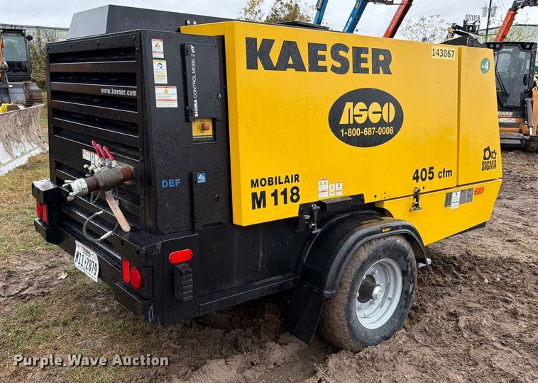 image for item DX5920 2022 Kaeser M118 air compressor