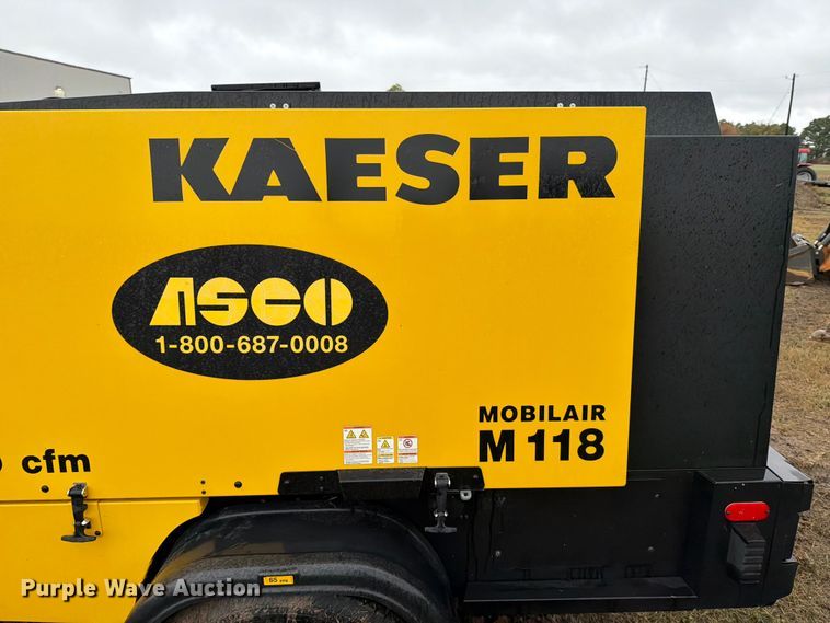 image for item DX5920 2022 Kaeser M118 air compressor