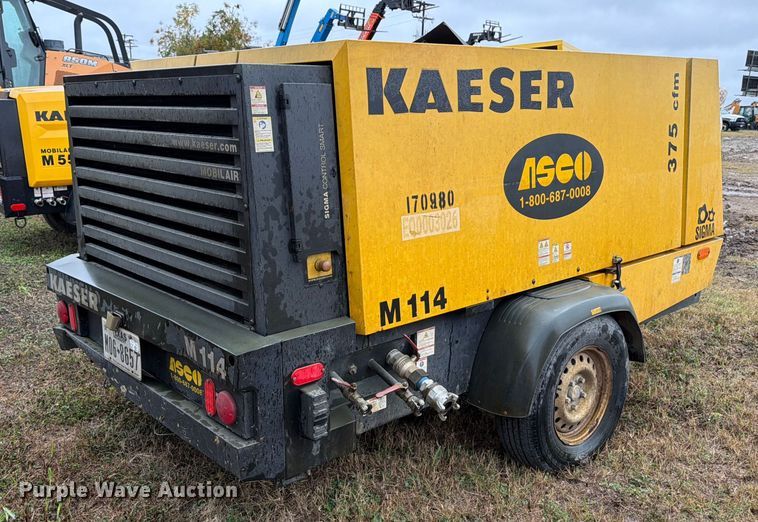 image for item DX5921 2015 Kaeser M114 air compressor