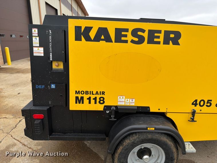 image for item DX5922 2022 Kaeser M118 air compressor