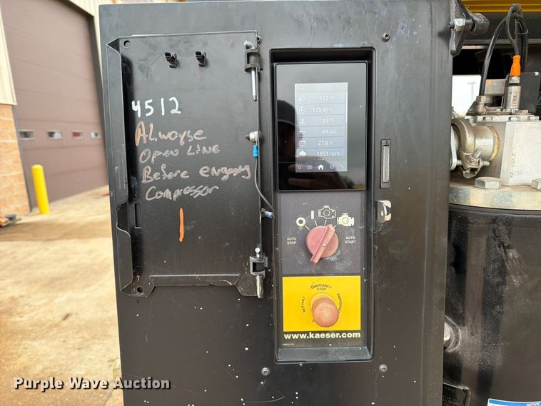 image for item DX5922 2022 Kaeser M118 air compressor