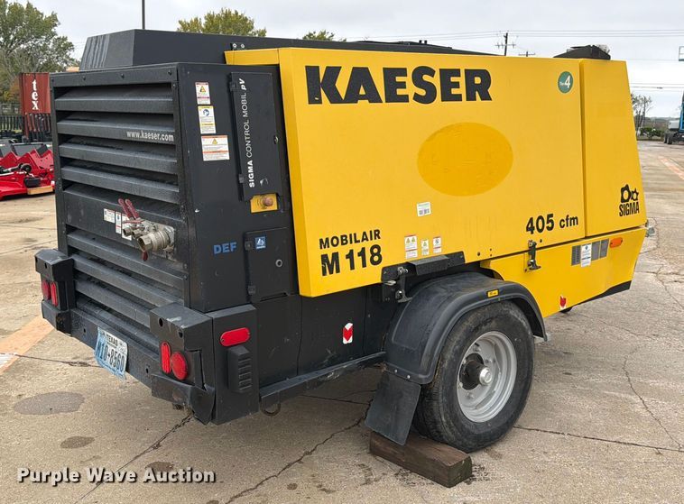 image for item DX5923 2022 Kaeser M118 air compressor