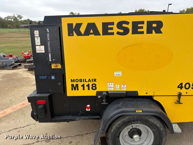 image for item DX5923 2022 Kaeser M118 air compressor