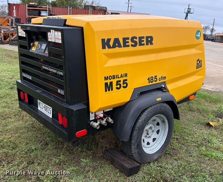 image for item DX5924 2022 Kaeser M55 air compressor