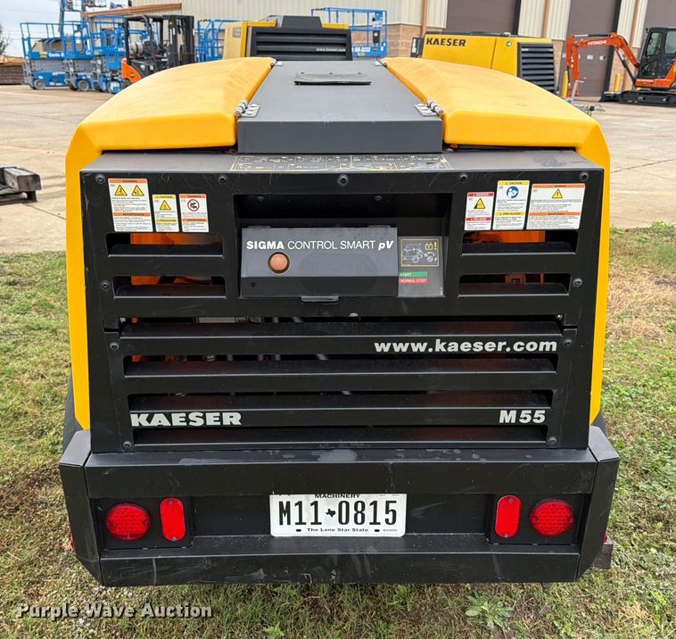 image for item DX5924 2022 Kaeser M55 air compressor