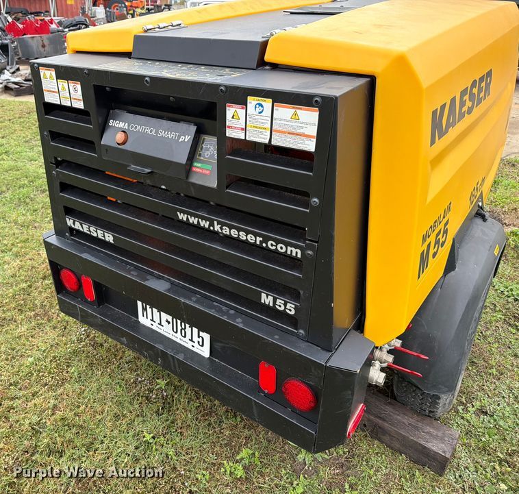 image for item DX5924 2022 Kaeser M55 air compressor