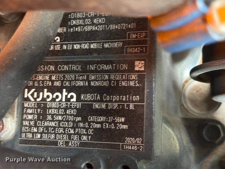 image for item DX5924 2022 Kaeser M55 air compressor